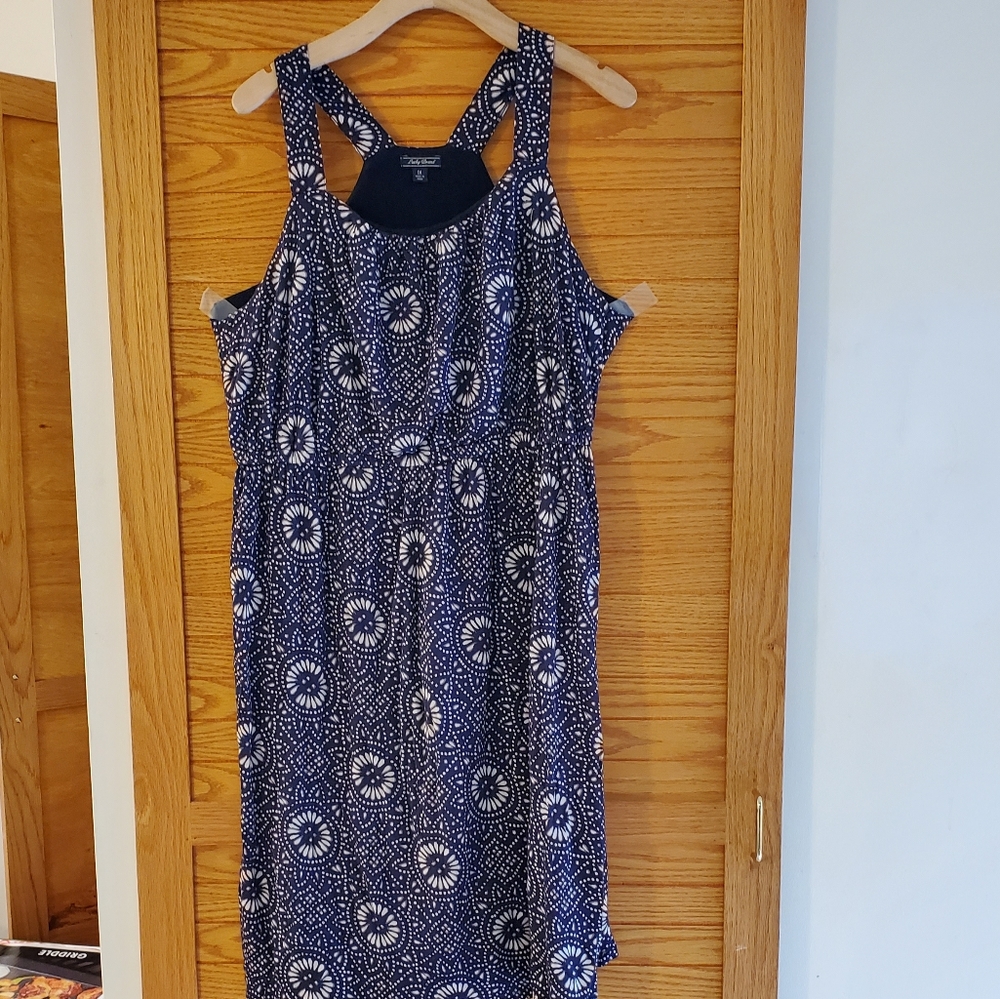 Lucky Brand 1X blue dress